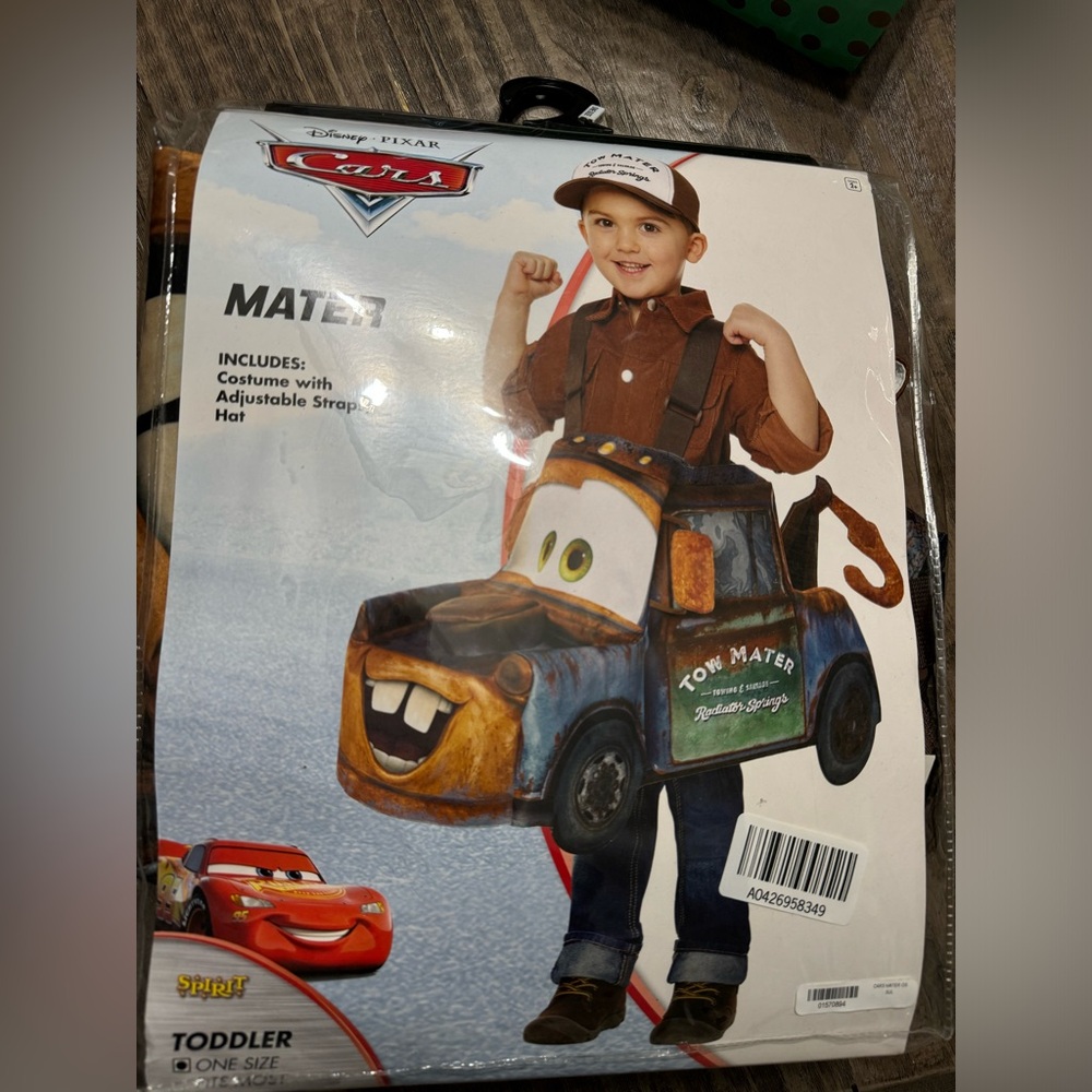 Toddler Disney Pixar Cars Mater Outfit